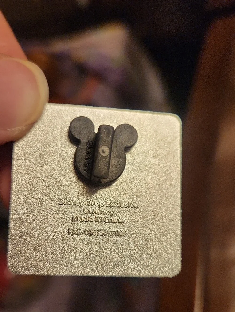 Disney Drop Exclusive Pin Frozen 2 with Black Mickey Backing Collectible EUC